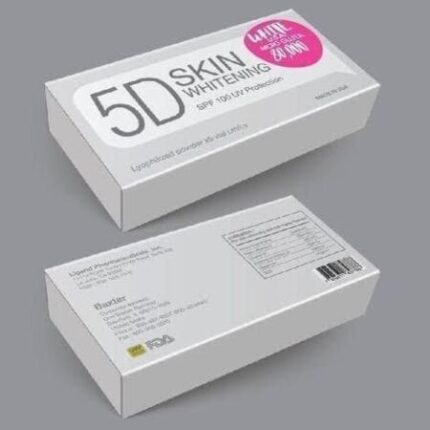 5D SKIN WHITENING 80000MG GLUTATHIONE INJECTIONS